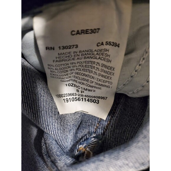 Riders By Lee Indigo Women’s Pull On Waist Smoother Bootcut Jeans Size 8P - NWT - Picture 10 of 10